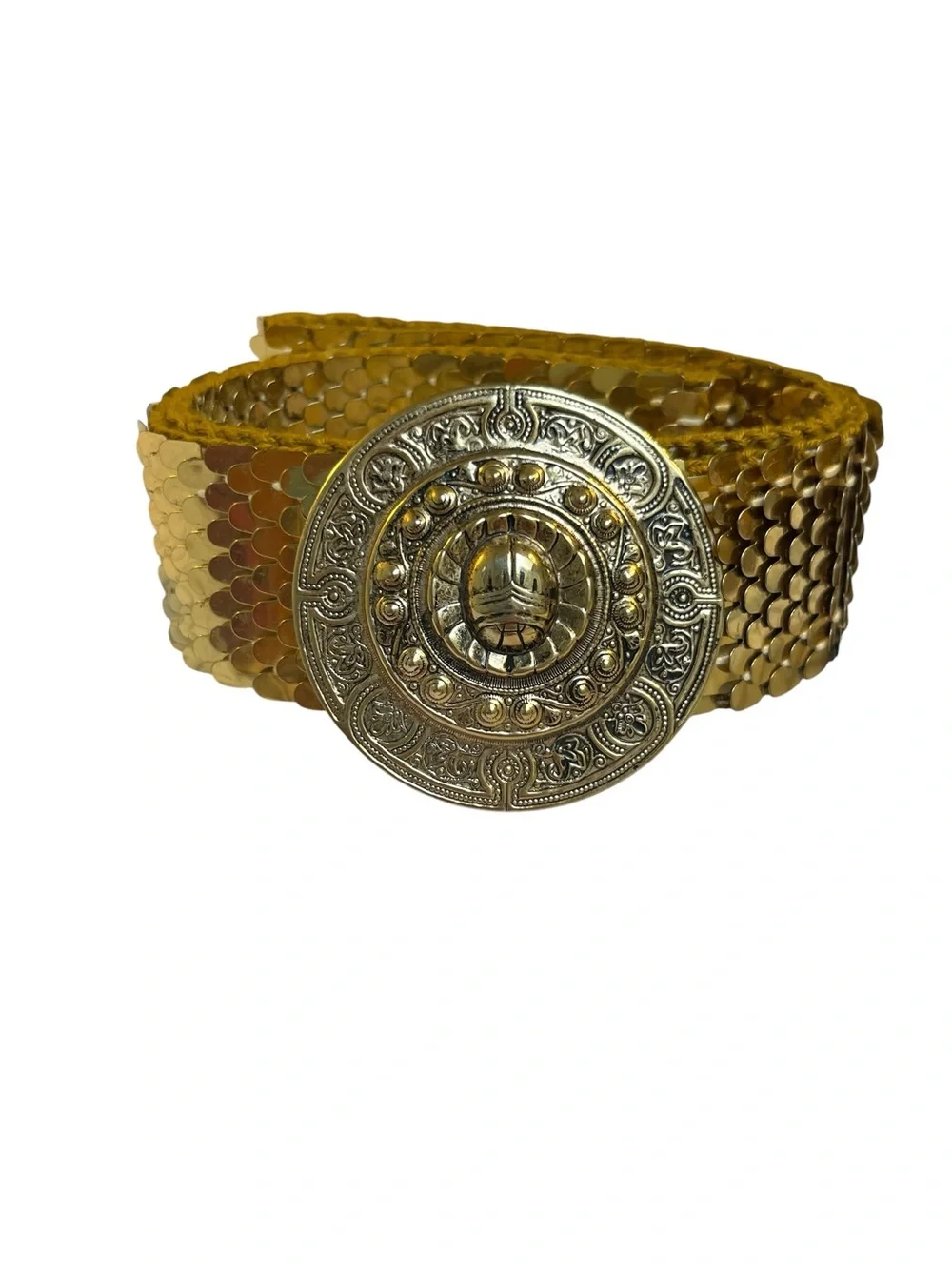 Vintage gold Art Nouveau belt 80’s